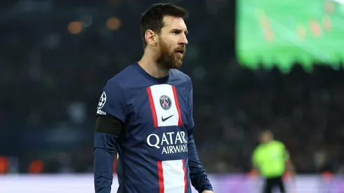 Lionel Messi jogador do PSG. (Photo by Alex Grimm/Getty Images)