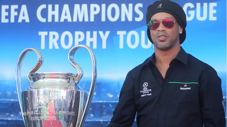 Ronaldinho Gaúcho ex-jogador do Barcelona. (Photo by Hector Vivas/Getty Images)