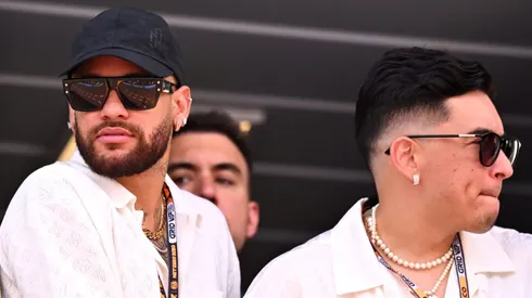 Neymar e Gil Cebola (Photo by Dan Mullan/Getty Images)