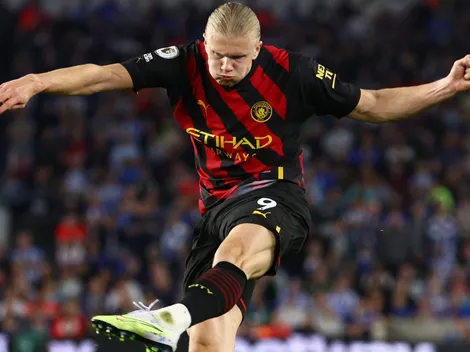 Haaland escolheu entre o pé esquerdo de Lionel Messi e a perna direita de Cristiano Ronaldo