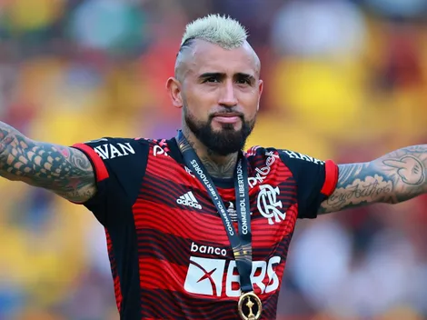 Dois grandes rivais travam disputa pela contratação do chileno Arturo Vidal, do Flamengo