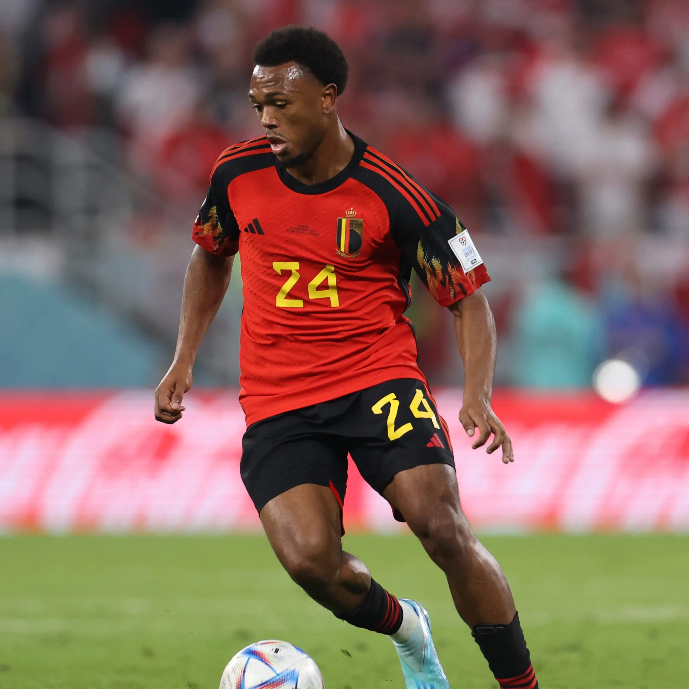 Lois Openda (Photo by Catherine Ivill/Getty Images)