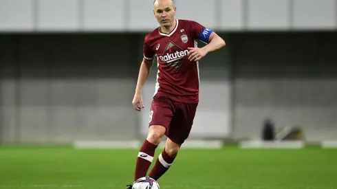Andrés Iniesta anunciou saída do Vissel Kobe (Photo by Masashi Hara/Getty Images)