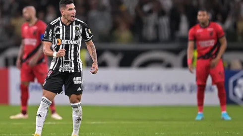 Paulinho manda recado a Vini Jr, após dois gols marcados pelo Atlético-MG (Photo by Pedro Vilela/Getty Images)