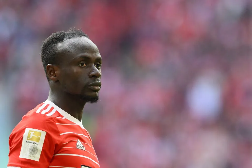 Sadio Mané em ação pelo Liverpool (Photo by Sebastian Widmann/Getty Images)