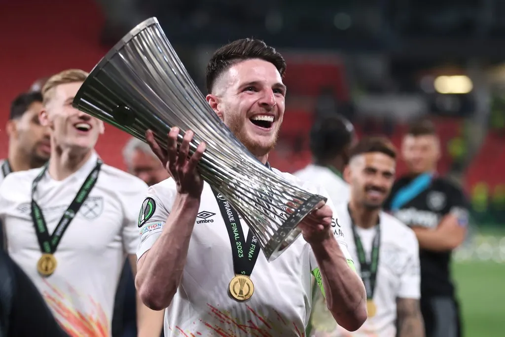 Declan Rice (Photo by Alex Grimm/Getty Images)