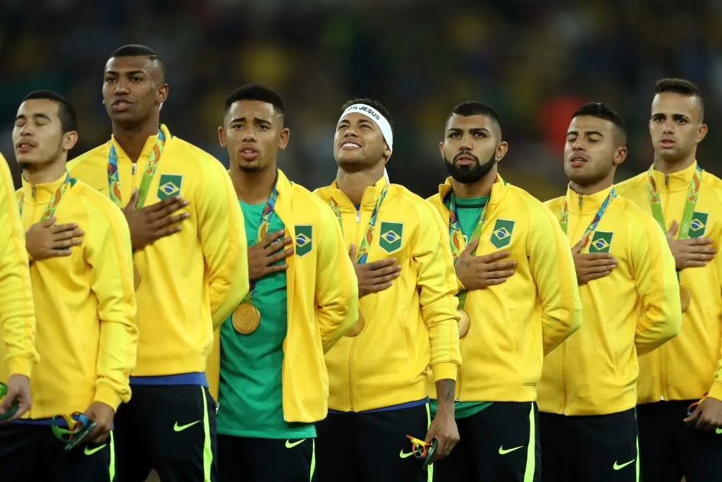 Seleção Brasileira. (Photo by Lars Baron/Getty Images)