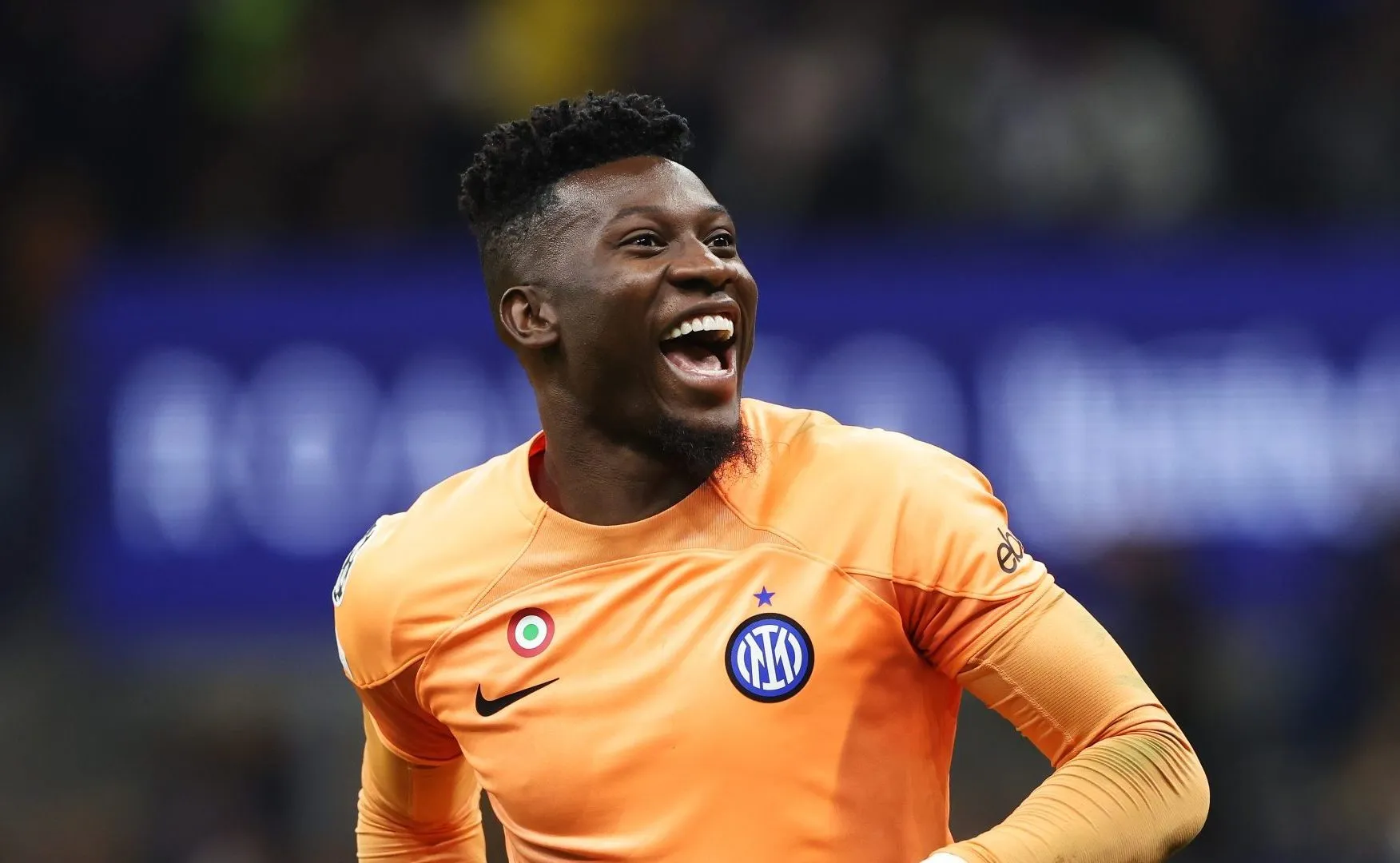 André Onana (Photo by Alexander Hassenstein/Getty Images)