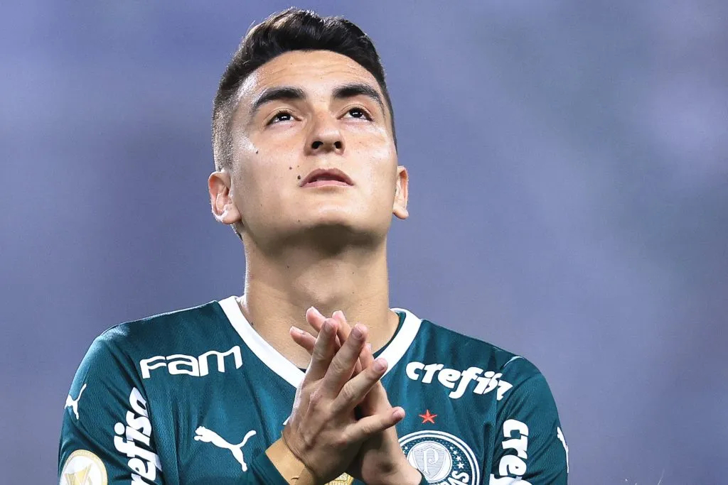 Eduard Atuesta jogador do Palmeiras Foto: Ettore Chiereguini/AGIF