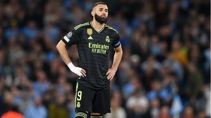 Benzema jogador do Real Madrid. (Photo by Michael Regan/Getty Images)