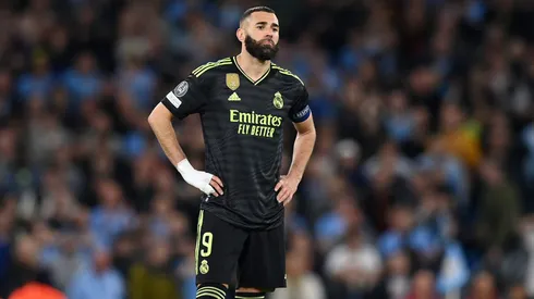 Benzema jogador do PSG. (Photo by Michael Regan/Getty Images)