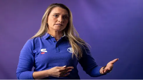 A comentarista Ana Thaís Matos (Foto: João Cotta/TV Globo)