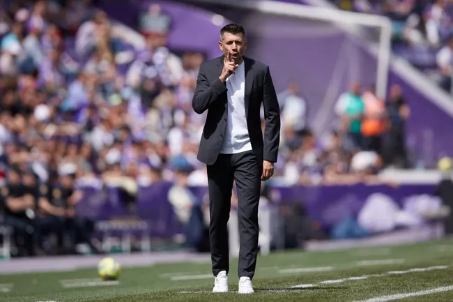 Paulo Pezzolano no Real Valladolid. (Photo by Gonzalo Arroyo Moreno/Getty Images)