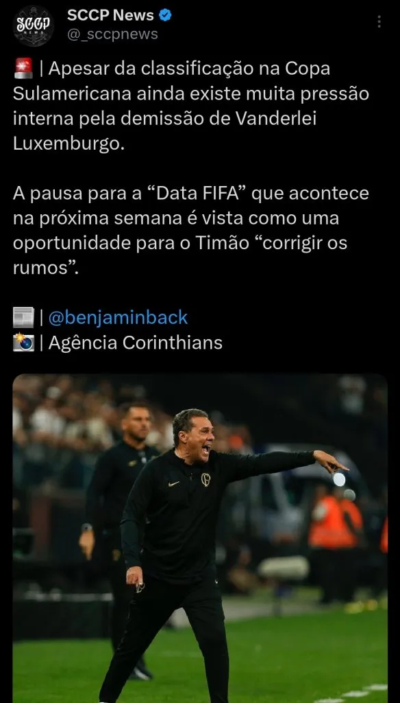 Repercussão via Twitter