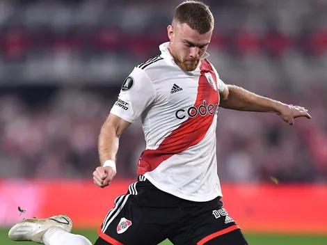 Fechado! Clube da série A acerta a contratação de Lucas Beltrán, do River Plate