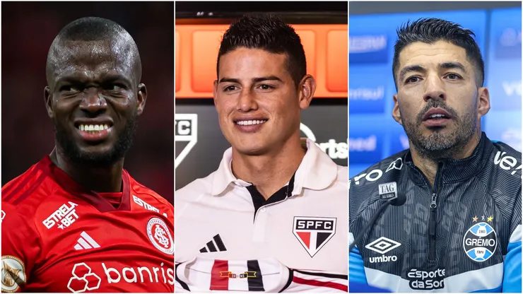 Foto: Agif - Estrangeiros no Brasileirão