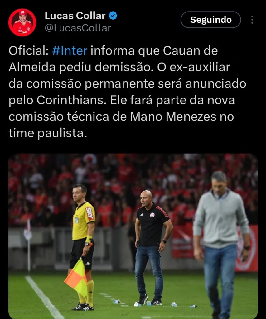Repercussão via Twitter