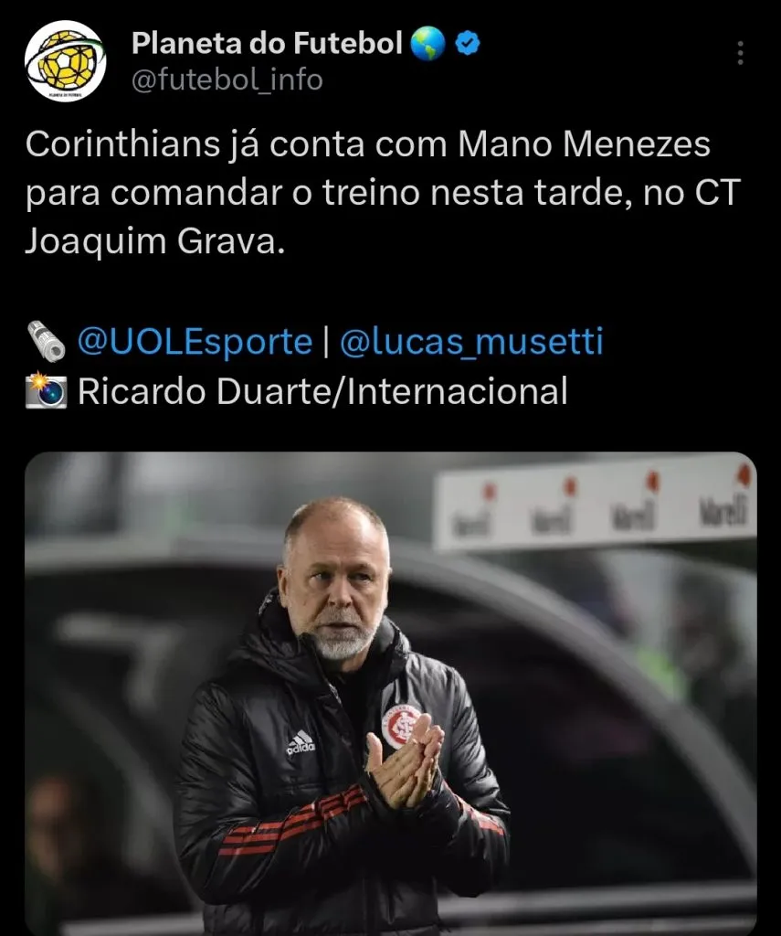Repercussão via Twitter