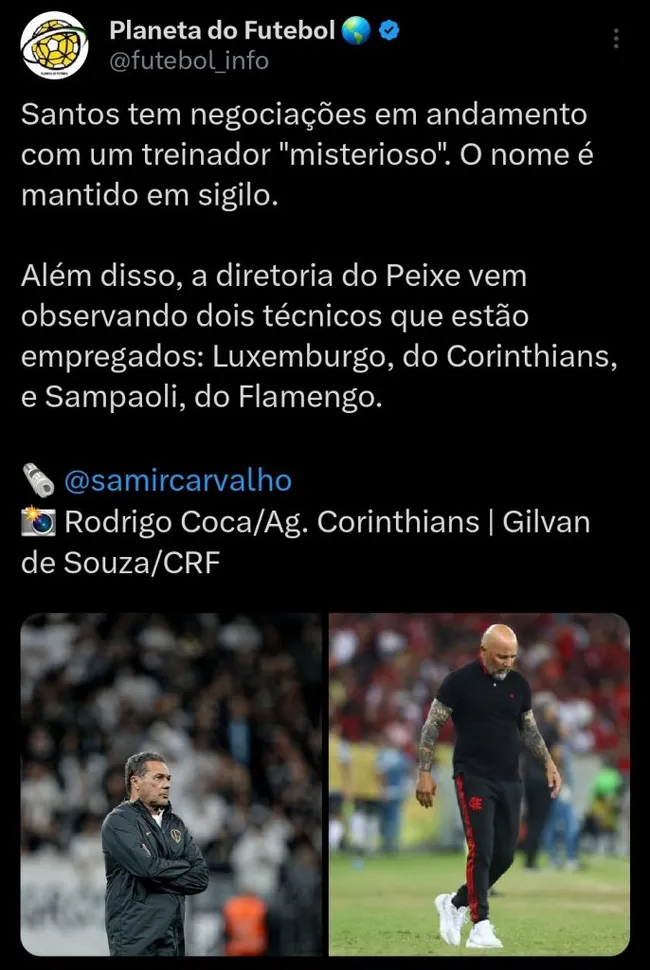 Repercussão via Twitter
