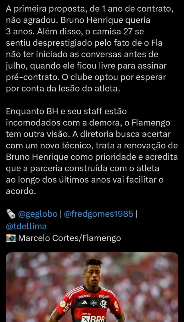 Repercussão via Twitter