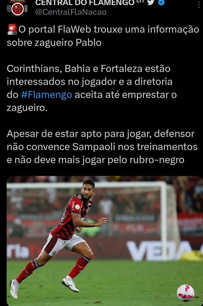 Repercussão via Twitter