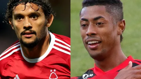 Foto Gustavo Scarpa: David Rogers/Getty Images Foto Bruno Henrique: Miguel Schincariol/Getty Images