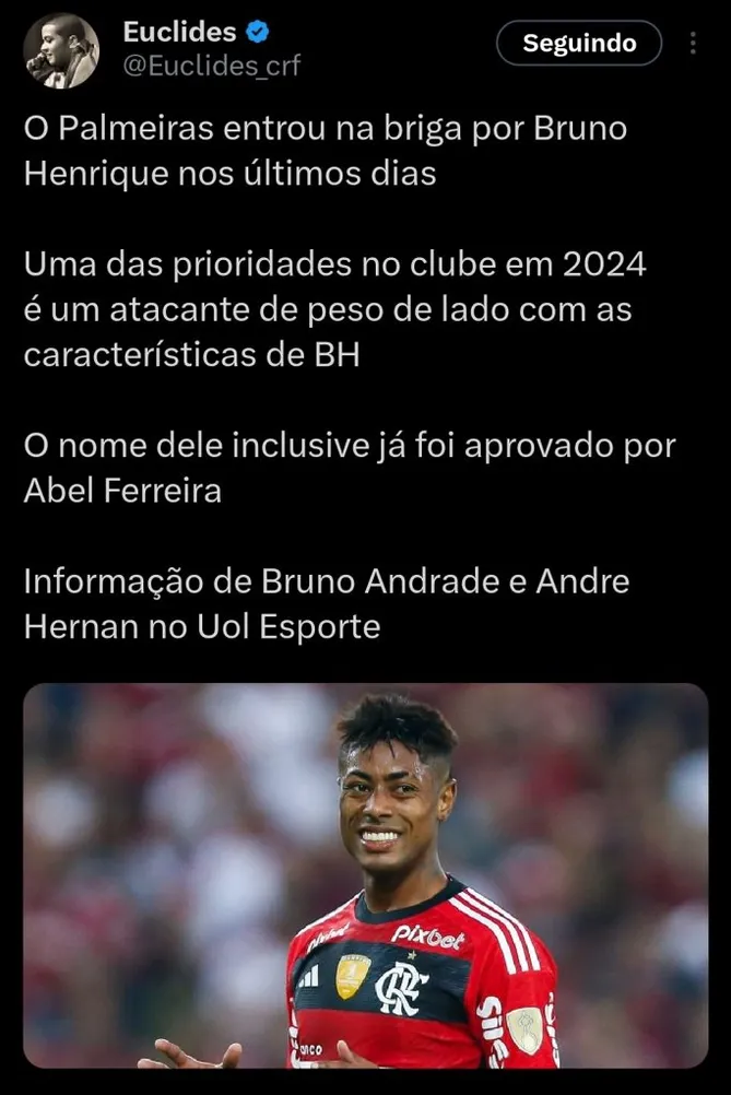 Repercussão via Twitter