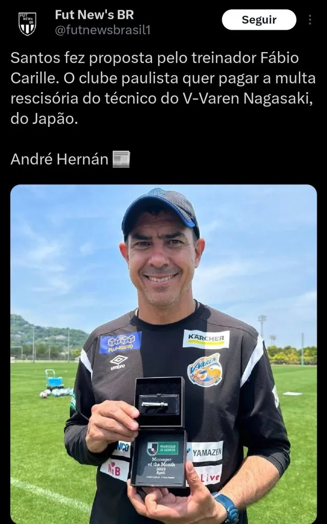 Repercussão via Twitter