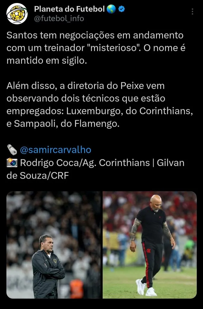 Repercussão via Twitter