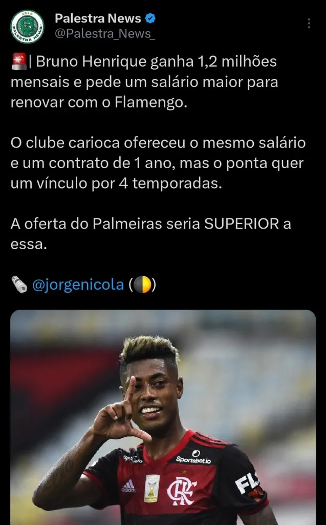 Repercussão via Twitter