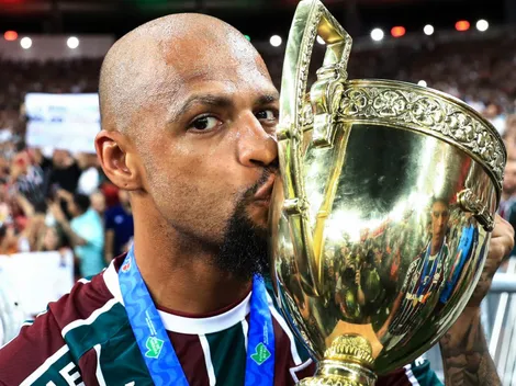 Felipe Melo, do Fluminense, é torcedor declarado de outro gigante brasileiro
