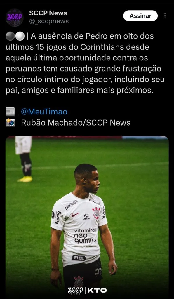 Repercussão via Twitter