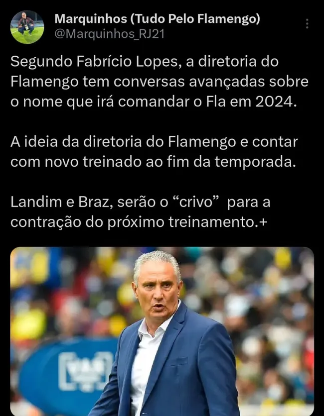 Repercussão via Twitter