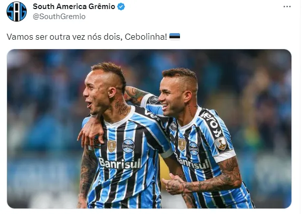 Atacante viveu grande fase no Grêmio