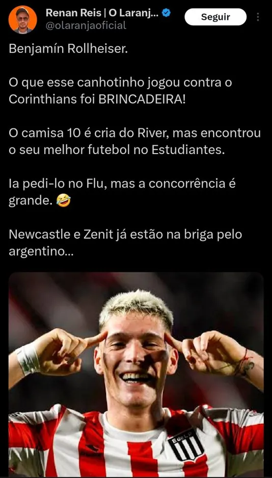 Repercussão via Instagram