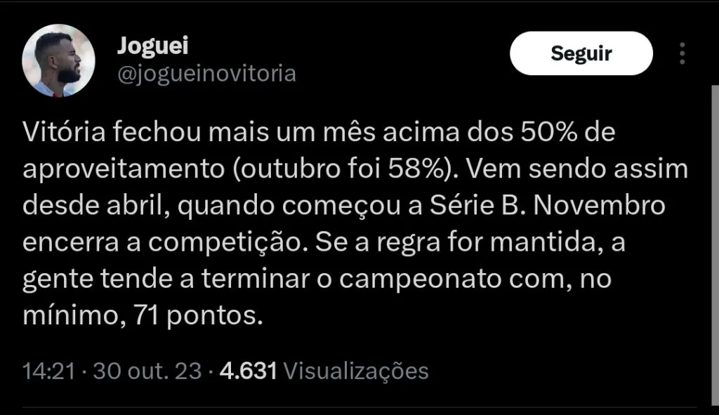 Foto/Reprodução: X