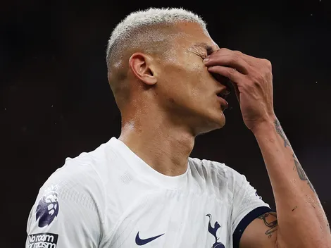 Em baixa no Tottenham, Richarlison se lesiona e passa por cirurgia no púbis