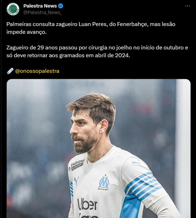 Luan peres Palmeiras