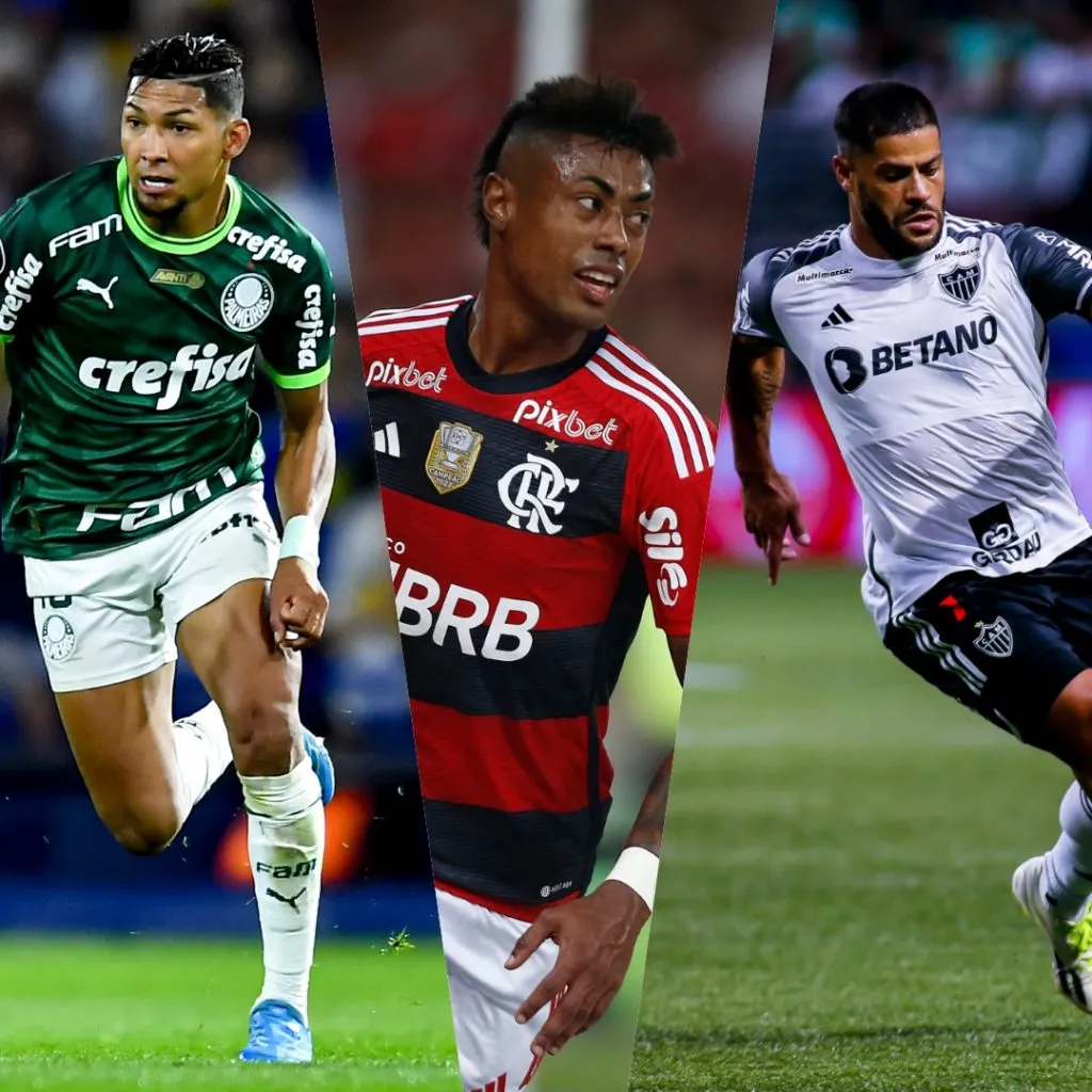 Photo Rony by Marcelo Endelli/Getty Images – Photo Bruno Henrique by Wagner Meier/Getty Images – Photo Hulk by Photo by Miguel Schincariol/Getty Images