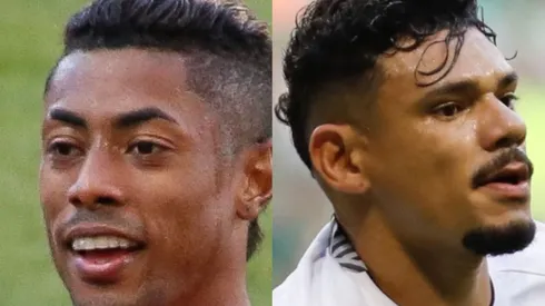 (Foto Bruno Henrique: Miguel Schincariol/Getty Images) (Foto Tiquinho Soares: Ricardo Moreira/Getty Images)