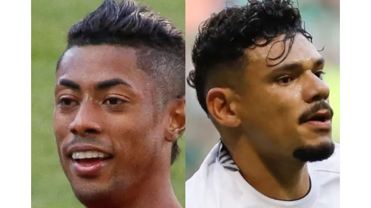 (Foto Bruno Henrique: Miguel Schincariol/Getty Images) (Foto Tiquinho Soares: Ricardo Moreira/Getty Images)