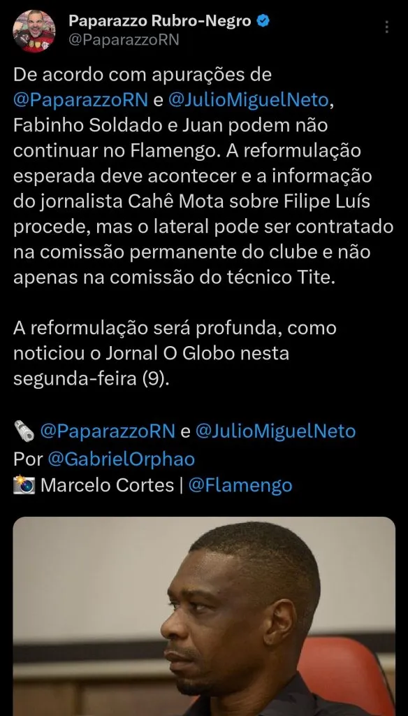 Repercussão via Twitter