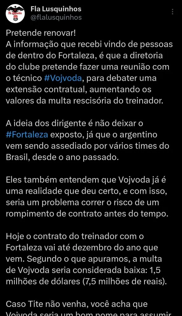 Fla Lusquinhos via Twitter