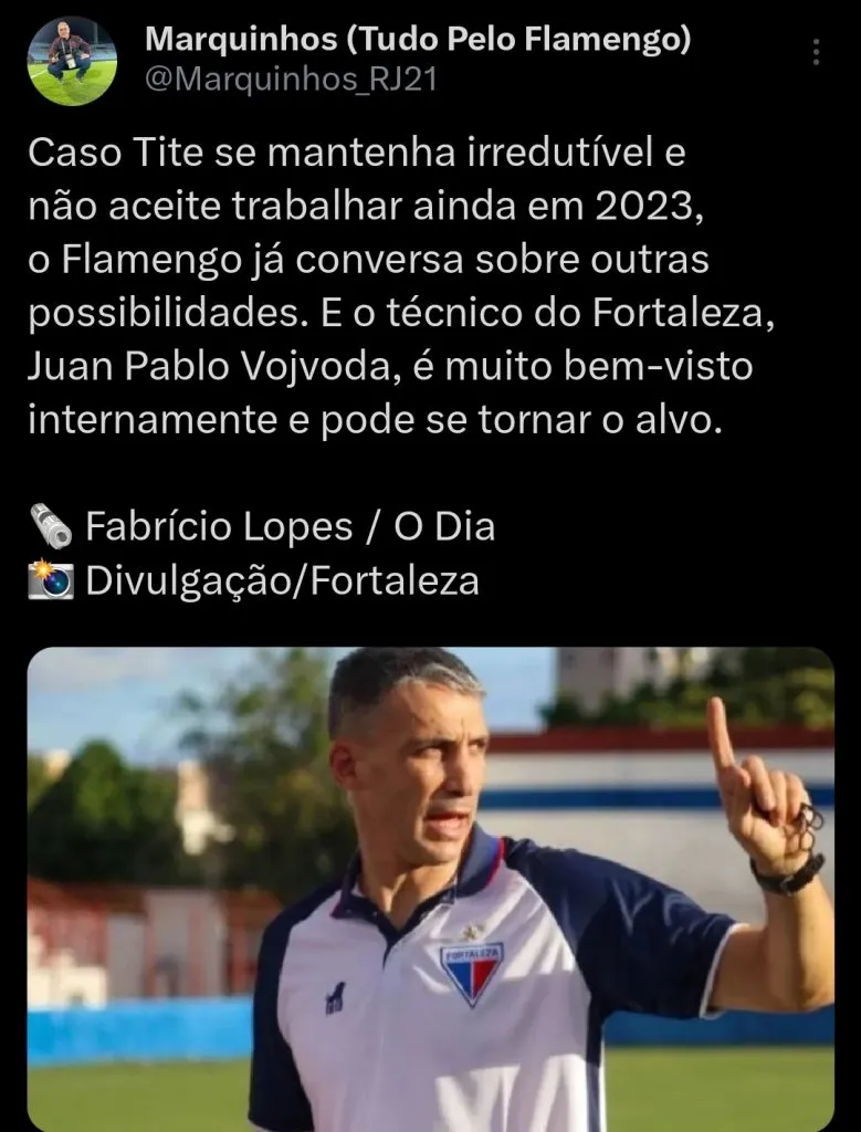Repercussão via Twitter