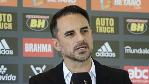 Rodrigo Caetano vira passado no Corinthians. Foto: Flickr Oficial Atlético-MG/Bruno Sousa