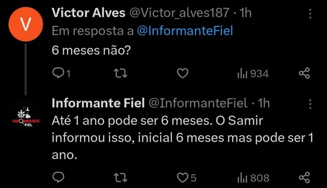 Repercussão via Twitter