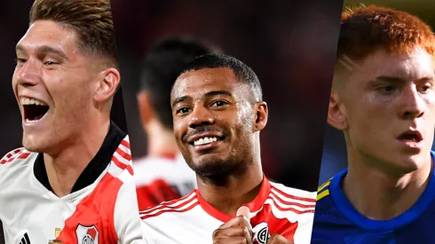 Flamengo monitora craques do futebol argentino. (Photos by Getty Images)