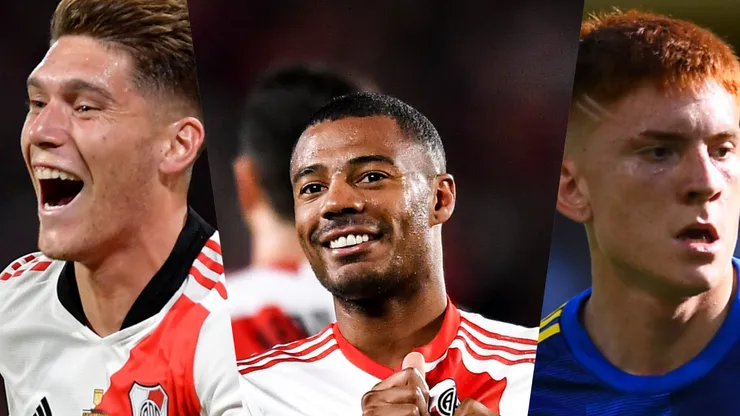 Flamengo monitora craques do futebol argentino. (Photos by Getty Images)