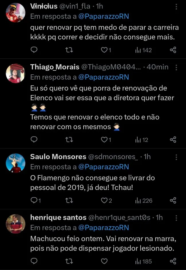 Repercussão via Twitter