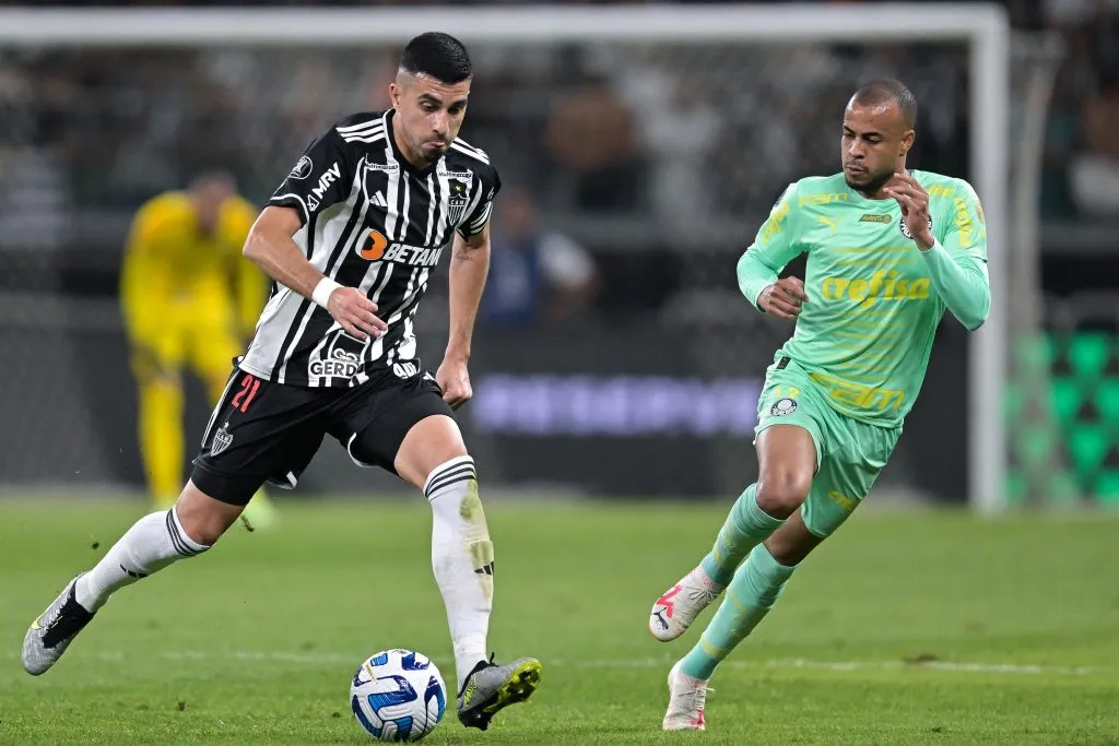 Rodrigo em partida pelo Atlético MG – (Photo by Pedro Vilela/Getty Images)